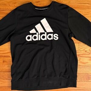 Adidas Men’s Black Sweatshirt Size Large
